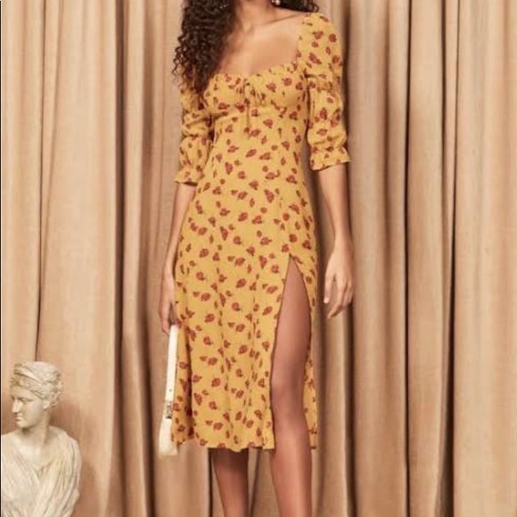 reformation marnie midi dress